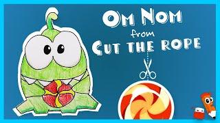 Как нарисовать Ам Няма за 5 минут | How to draw Om Nom (Cut the Rope)