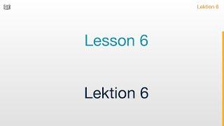 TELC B1 German Vocabulary  - Lektion 6