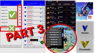 FreeFire Bypass Plugin Connection Part 3 ️ Injector AimKiLL Vphonegaga VphoneOS