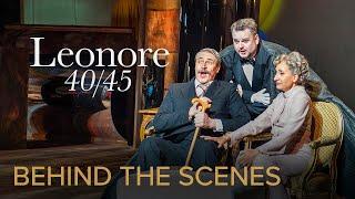 Behind the scenes of LEONORE 40/45 Liebermann – Theater Bonn