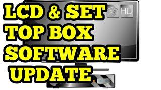 LCD & SET TOP BOX SOFTWARE UPDATE BY RT809F Serial ISP BIOS Programmer