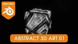 Blender 3.4 - Abstract 3D Art 01