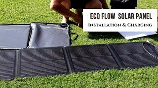 EcoFlow Solar Panel 110W - Installation & Charging EcoFlow Delta