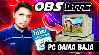 [CORRE!]NUEVO OBS LITE PARA PC DE BAJOS RECURSOS | Super Grabador de Pantalla 2024