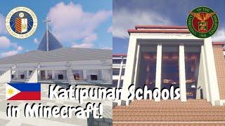 KATIPUNAN SCHOOLS IN MINECRAFT! | Ateneo vs UP Diliman!