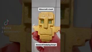 MINECRAFT X LUSH - TOTEM OF UNDYING SOAP #lush #minecraft