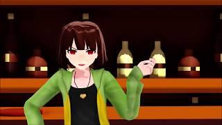 [MMD Undertale] (Drunk Chara) I'm not gay!