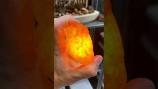 Are glowing agates good cutters?! #shorts #agate #glow