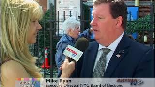 AKTINA TV Report: Astoria Polling Place Re-Opens After Five Years