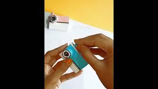 How to make Paper camera/paper camera/Easy DIY/ mini paper camera/school hacks/origami crafts#shorts