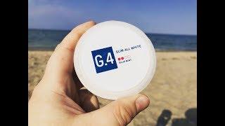 G.4 Slim All White Blue Mint Snus Review
