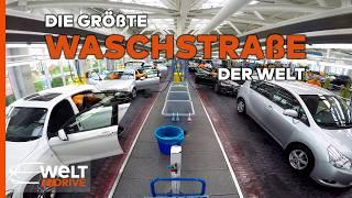 Mr. Wash Stuttgart: Die größte Waschstraße der Welt! Waschen, Wachsen, Föhnen | WELT DRIVE HD DOKU