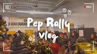 Performing in Front of the Entire School for the 1st Time! Pep Rally Vlog