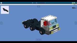 Инструкция Камаз из LEGO