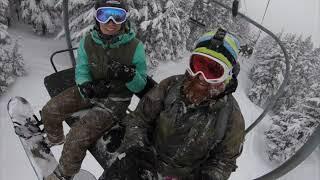 Snowboarding Timberline, Oregon 3 2018