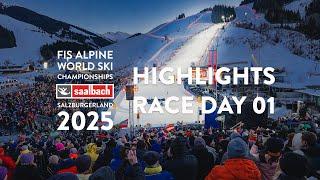 Highlights Race Day 01 | FIS Alpine World Ski Championships Saalbach 2025