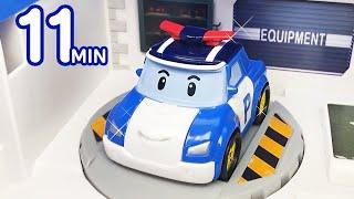 Robocar POLI Toy Playing Video | Rescue Headquarters Playset | Robocar POLI TV