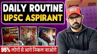 Daily routine of an IAS aspirant