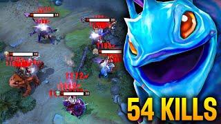 x2 Divine Rapier Puck Hard Carry The Game 54 Kills Insane Damage | Dota 2 Gameplay