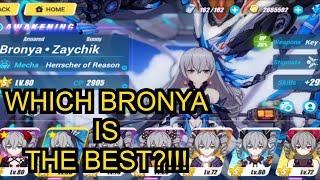 **WHICH BRONYA IS THE BEST BRONYA?!!!** SERIES CONTINUED: NO SURPRISE HERE! HONKAI IMPACT 3