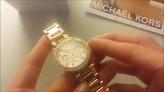 Unboxing - Michael Kors Damenuhr MK5616 (roségold)