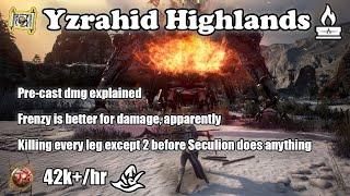 BDO | Yzrahid Highlands - Succession Witch 42k+/hr L2+agris (yellow LS)