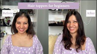 Hair Toppers For Beginners | Cover Up Your Hair Thinning | Must Have Hair Toppers For Women #Shorts