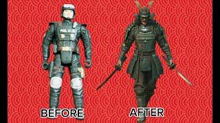 Custom Samurai Base Police Toy | Custom Toy Makeover | Toy Engineer