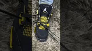 Jordan 4 Bar Laces Tutorial !! *If you love shoes watch this*