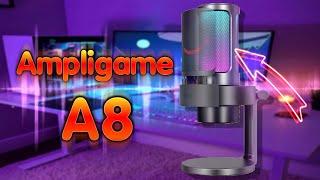 FIFINE AMPLIGAME A8 БЮДЖЕТНЫЙ МИКРОФОН С ХОРОШИМ ЗВУКОМ ДЛЯ НАЧИНАЮЩИХ БЛОГЕРОВ