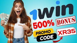 1win promo code || Get +500% bonus on using "XR35" || 1win #1win #1winpromocode #1winпромокод