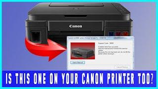 How To Reset Canon  G2000/G1000 printer