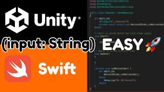 Call native iOS Code with arguments from Unity with Swift Packages! Working! 