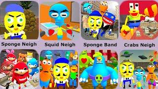 Sponge Neighbor,Squid Neighbor,Monster Neighbor,Sponge Area 51