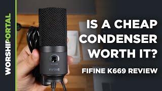 Is a Cheap Condenser Mic Worth it? | Fifine K669 Review