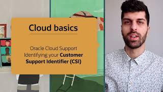 Oracle Cloud - find your customer support identifier