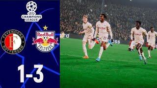 Feyenoord vs Salzburg | Highlights | Champions League 2024 | rb salzburg vs feyenoord