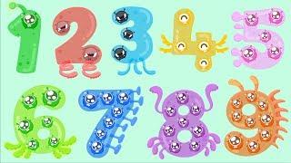 Candybots Numbers 123 - Learn Counting 1 to 10 number - Education App for Kids