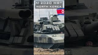 North Korea new tank M-2020 MBT  #militarytechnology #tank