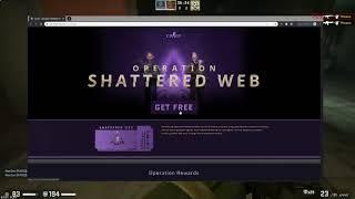 Расколотая сеть как получить бесплатно CSGO КС ГО shattered web