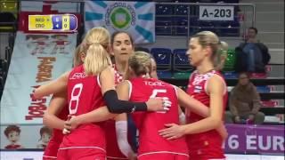 Netherlands vs Croatia   Pool A   07 Jan   Women's Volleyball  European Olympic Qualification  2016