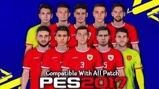 FACEPACK TIMNAS INDONESIA V7 TERBARU | PES 2017 COMPATIBLE WITH ALL PATCH !