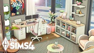 GIRLY GAMER APARTMENT  | No CC | The Sims 4: Comfy Gamer Kit Speed Build