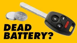 How to Change Honda Key Battery 2003-2015 Accord, CRV, Pilot, Civic, Odyssey, Ridgeline