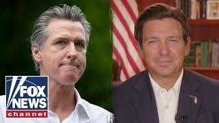 ‘DIDN’T GO OVER TOO WELL’: DeSantis offers Newsom help with anti-ICE riots