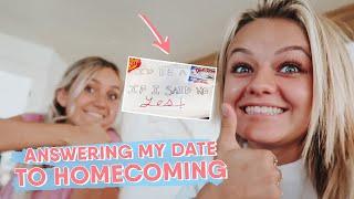 ANSWERING MY DATE BACK TO HOMECOMING! || KESLEY JADE LEROY