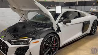 Audi R8 Paintlless Dent Repair |  Dentless Touch Chicago