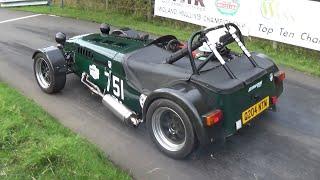 Caterham 7 Hillclimb Action - Loton Park Sept 2024 - Seven