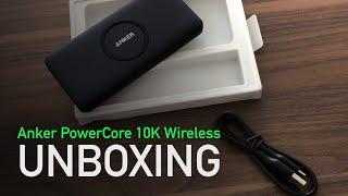 Anker PowerCore 10K Wireless - Unboxing