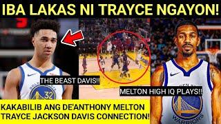 Halimaw si Trayce double2x vs PISTONS! | Mautak maglaro si Melton! Grabe warriors ngayon